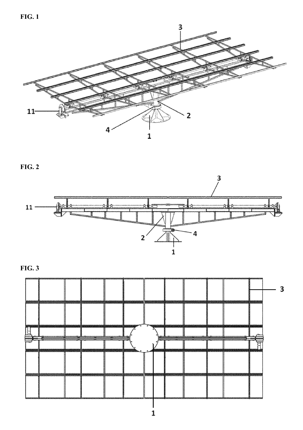 Dual axis solar panel tracking complete mechanical arrangement
