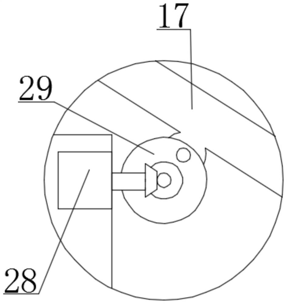 Automatic fertilizing device for agricultural production