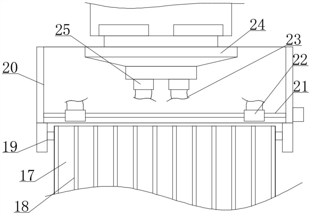 Automatic fertilizing device for agricultural production