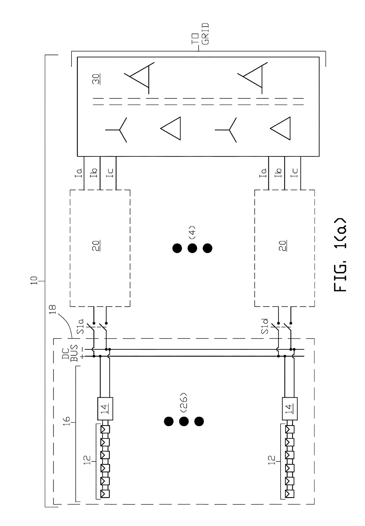 Integrated multi-mode large-scale electric power support system for an electrical grid