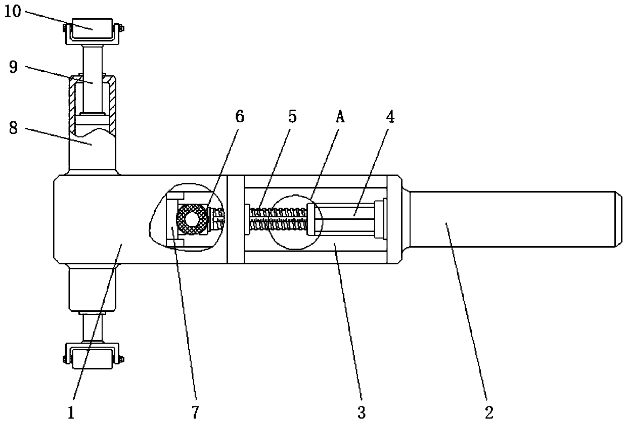 Inner hole direct grinding machine chuck mechanism capable of centralized positioning