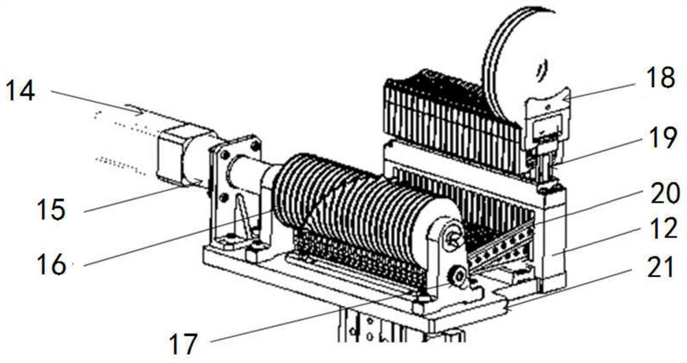 A high-precision on-line rapid measurement device and measurement method for the thickness of an aluminum substrate