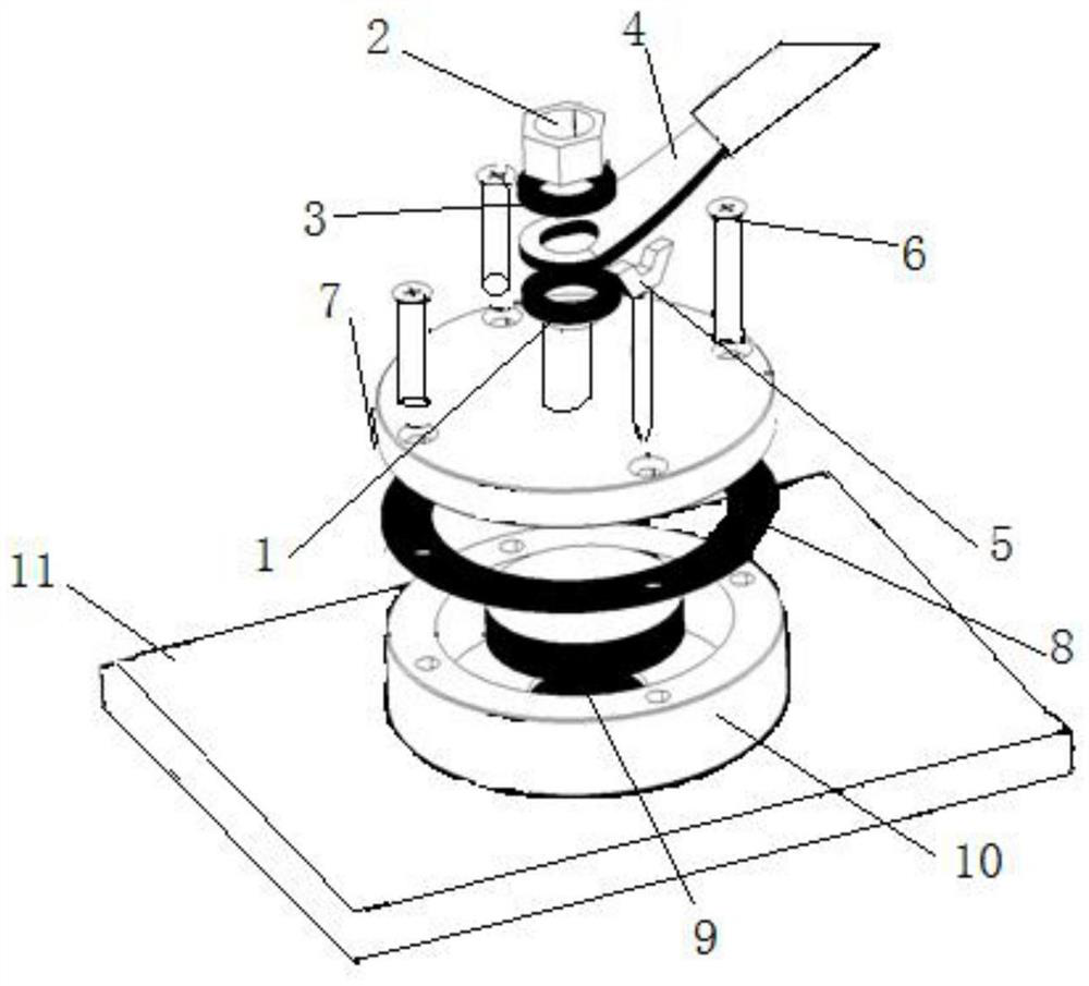 A grounding device and grounding method for an electric welding machine