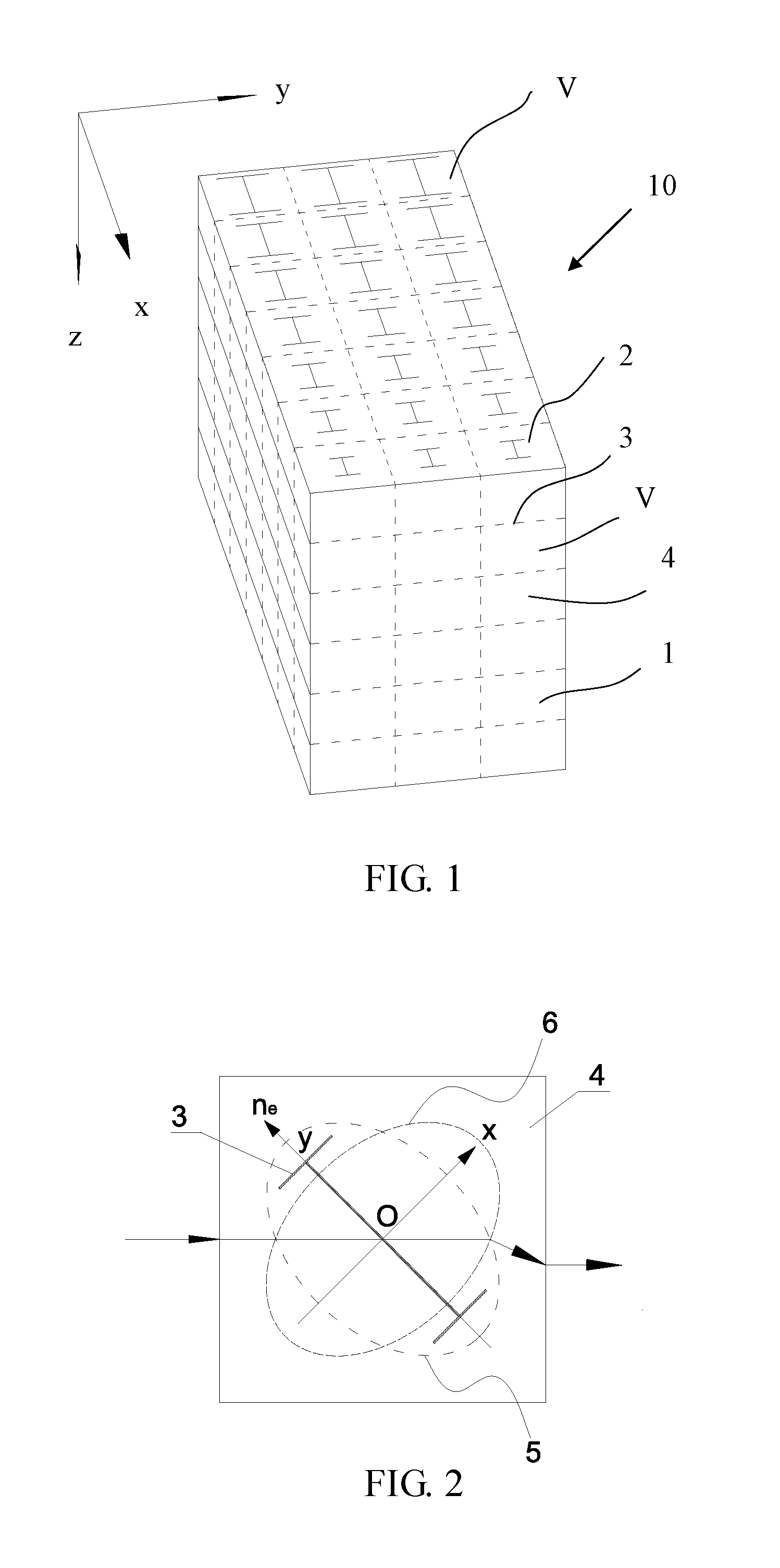 Metamaterial for deflecting an electromagnetic wave