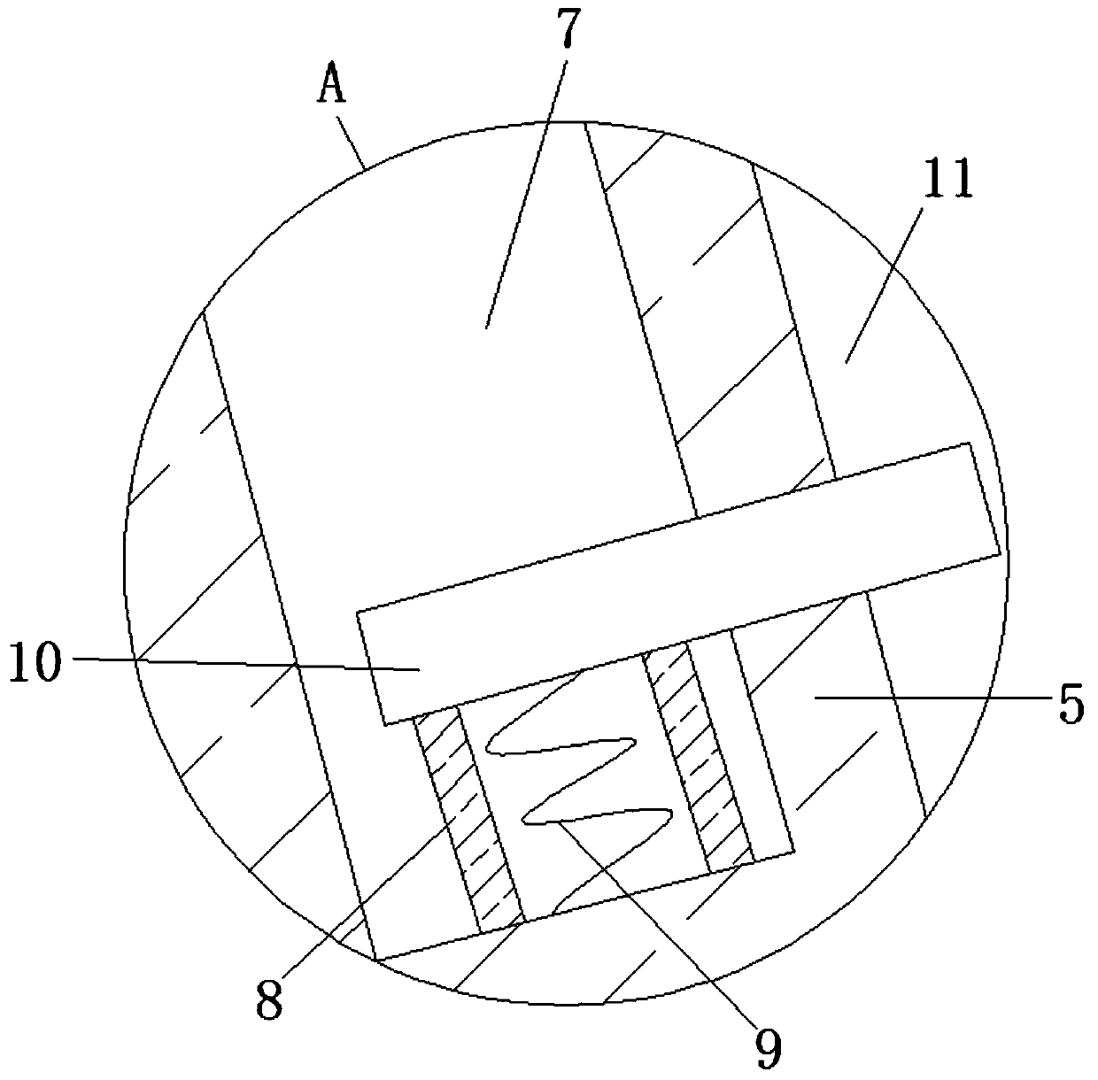 Novel negative pressure door suction ejection device