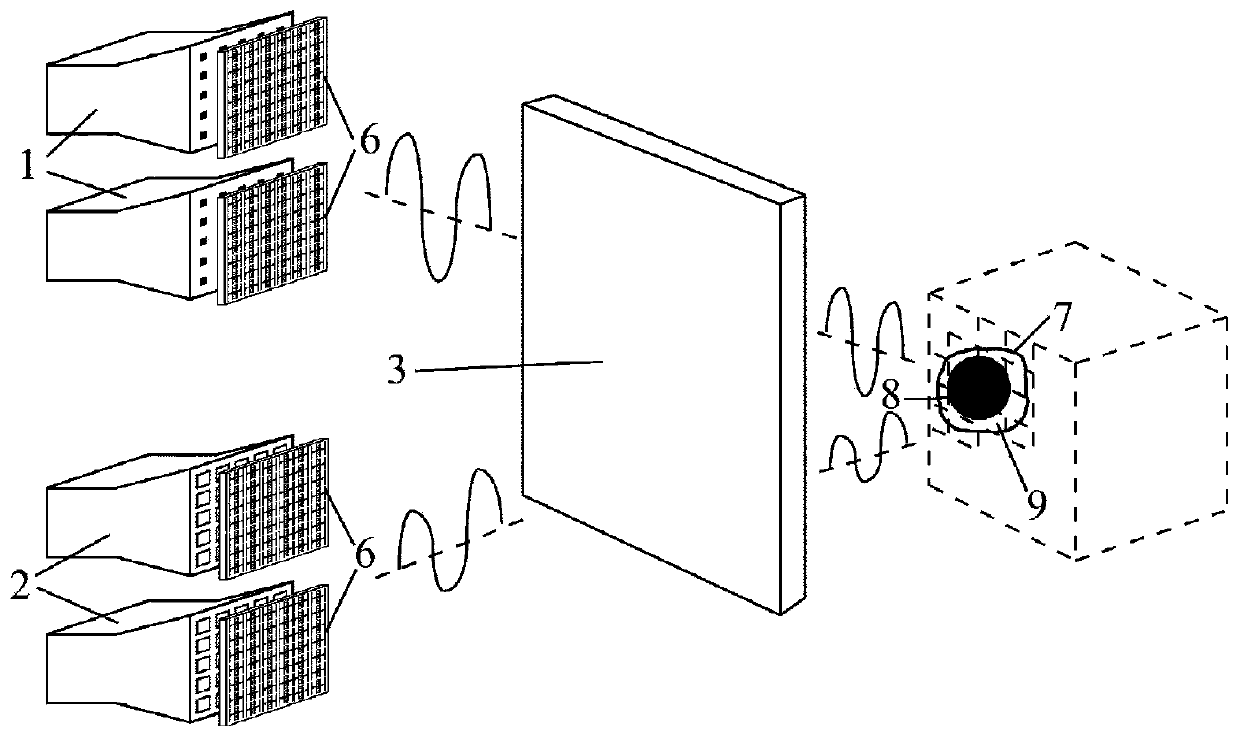 Electromagnetic non-line-of-sight imaging method based on time reversal and compressed sensing