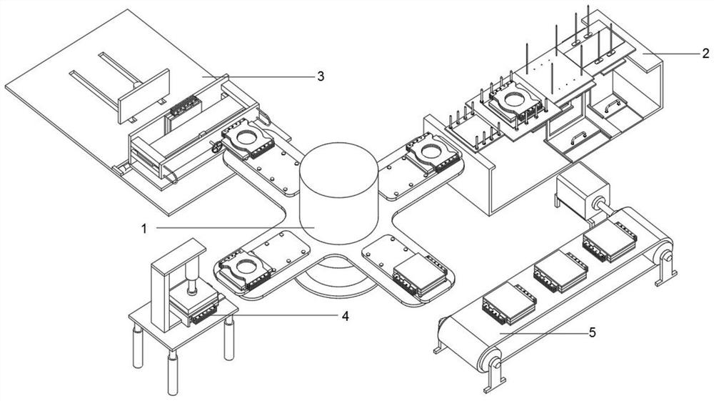 Large-current planar transformer assembling equipment and assembling method