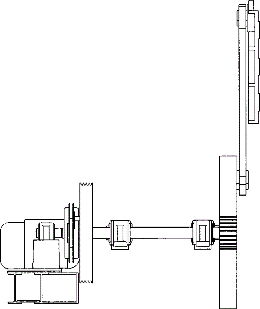 Single-crank vertical transverse planing cutting machine