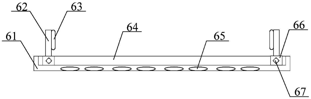 A laser aluminum alloy cooling box that is easy to install and disassemble