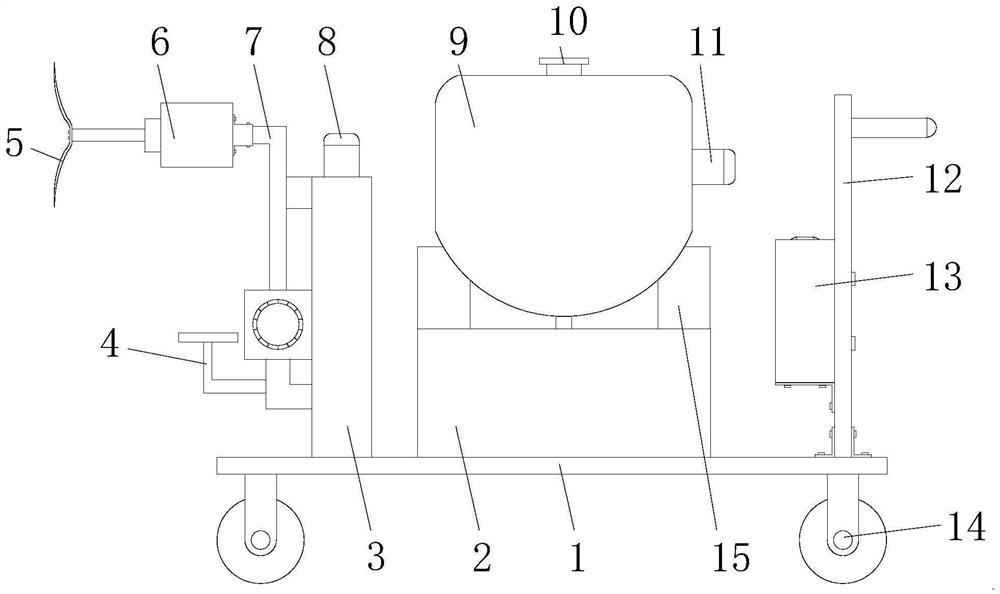 Spraying equipment for soil remediation and using method thereof