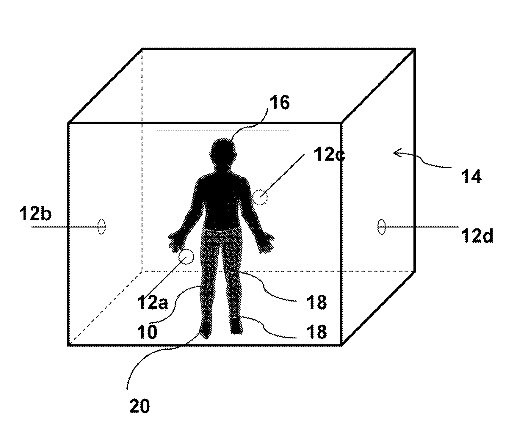 Method and apparatus to create 3-dimensional computer models of persons from specially created 2-dimensional images