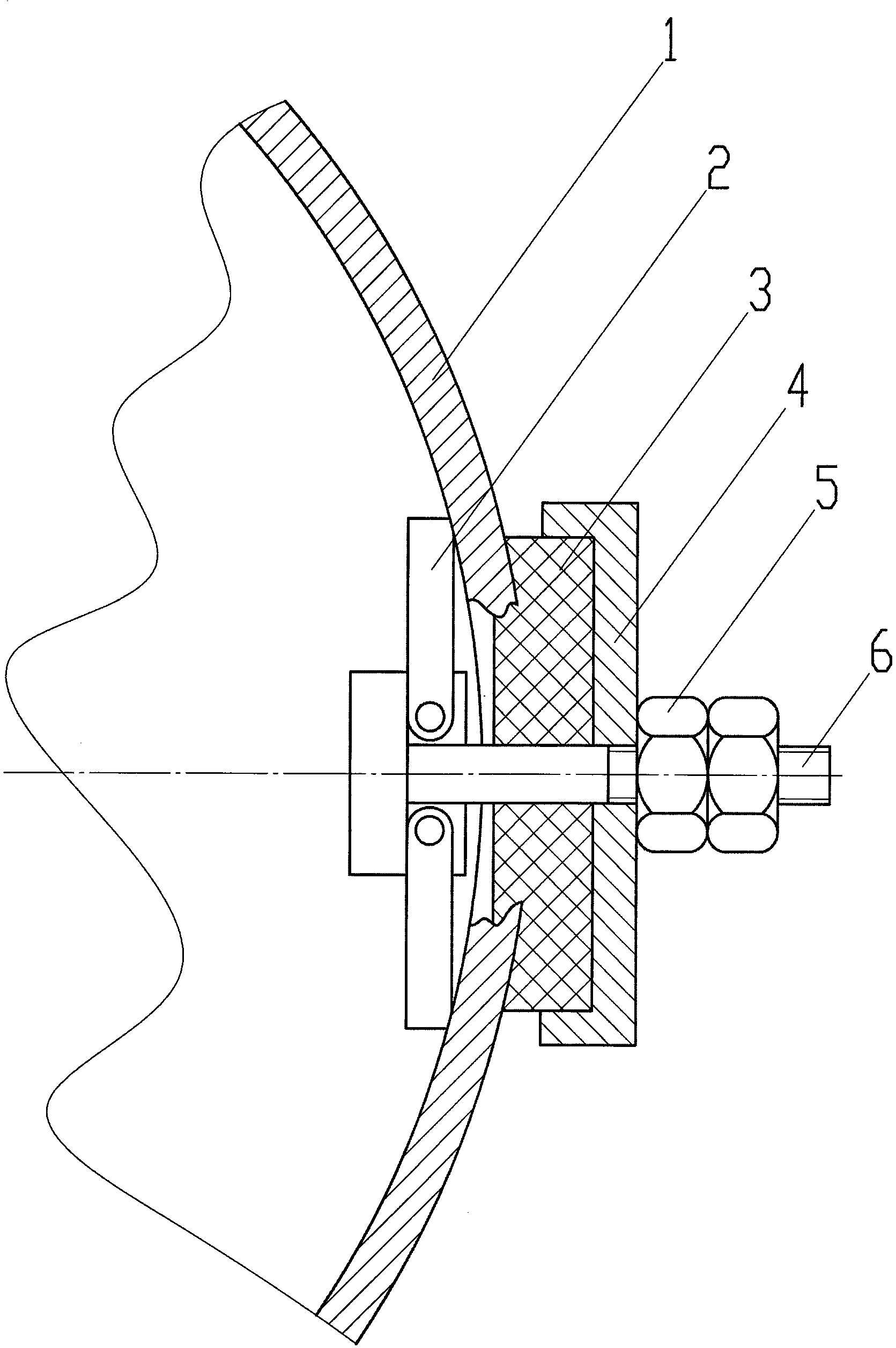 Wall-mounted leaking stoppage device