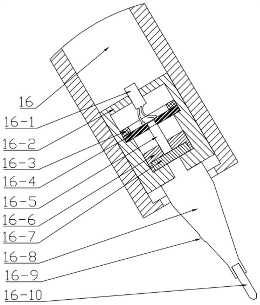 A winch suction device and rock breaking method based on ultrasonic assisted rock breaking