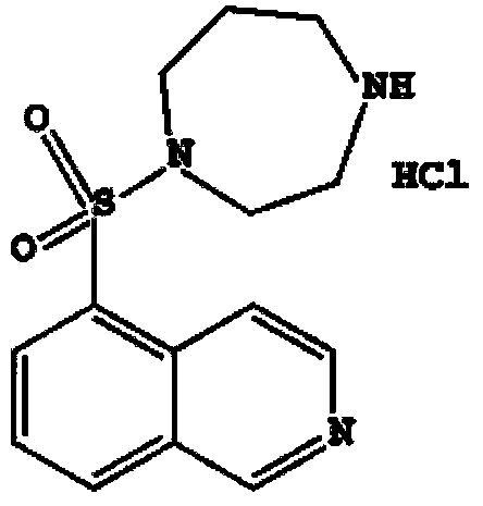 High-purity fasudil hydrochloride preparation method