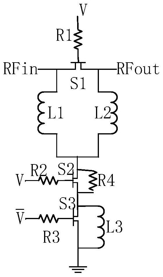 Broadband six-bit MMIC numerical control phase shifter