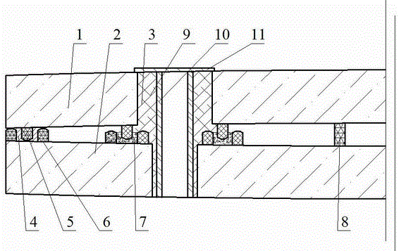 Glass welded convex vacuum glass with sealing strip and mounting holes