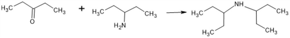 N-bis (1-ethyl-propyl)-3-pentylamine and preparation method thereof