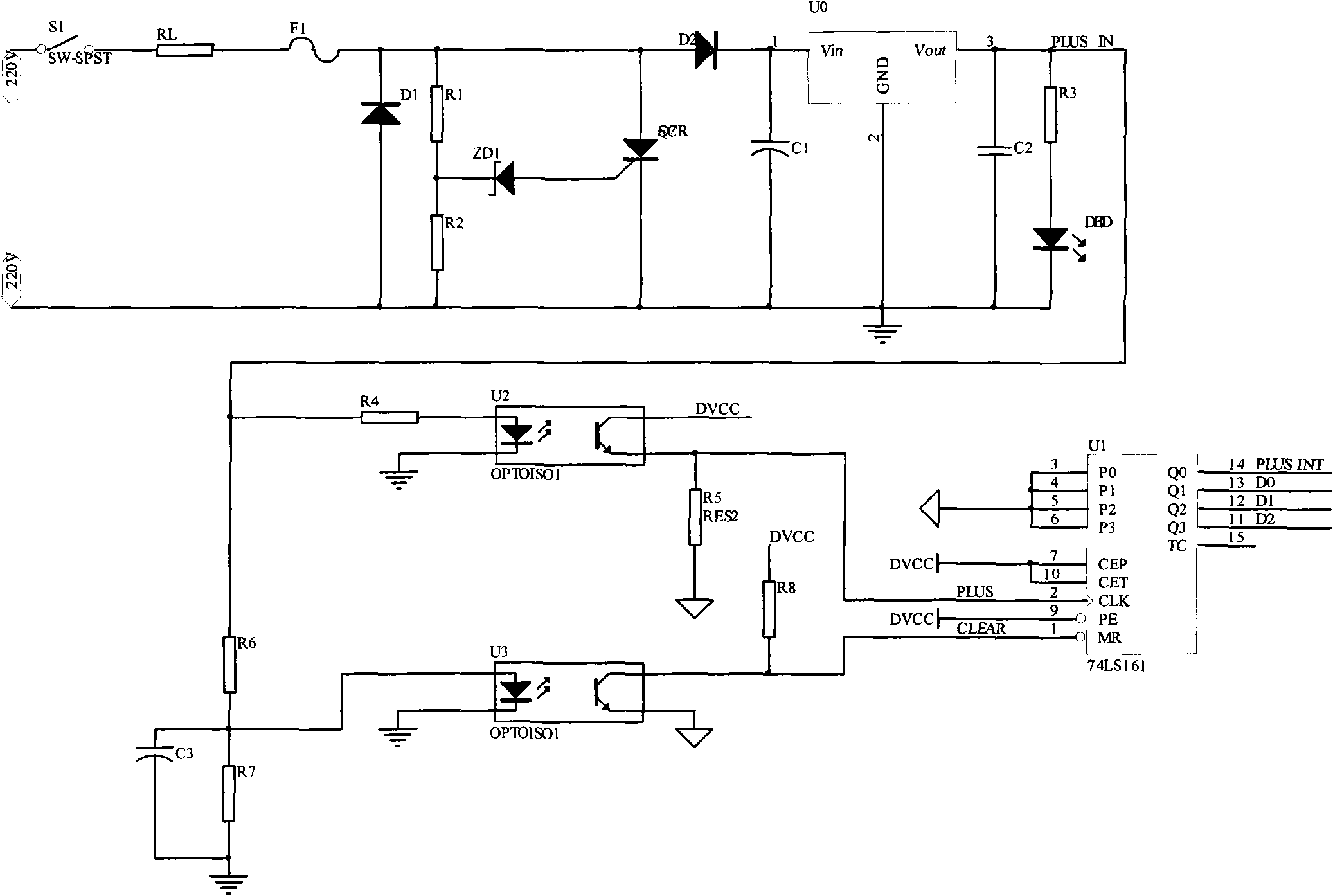 Intelligent power switch terminal and control method thereof