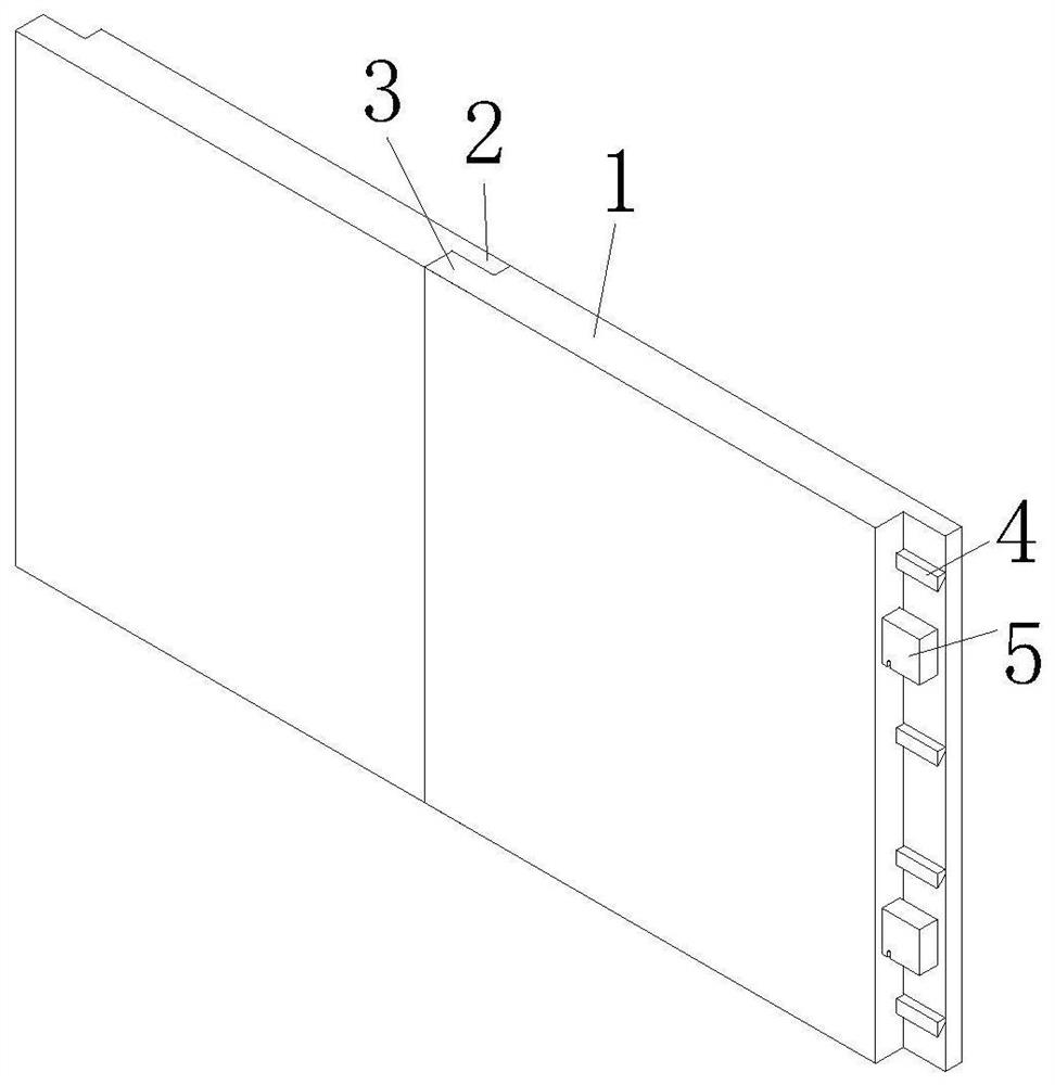 Novel outer wall and inner wall coating wallboard