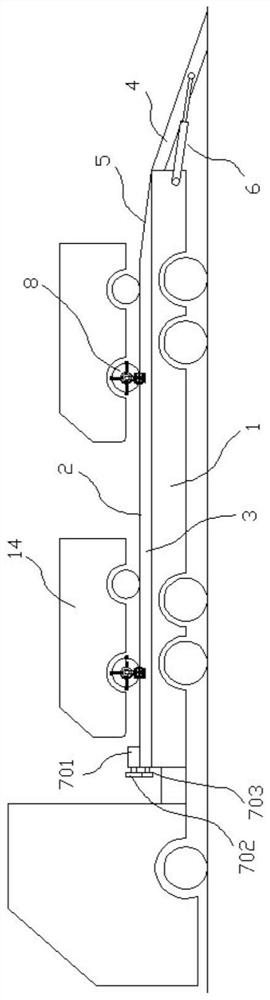 Multifunctional adjustable vehicle carrying and transporting vehicle