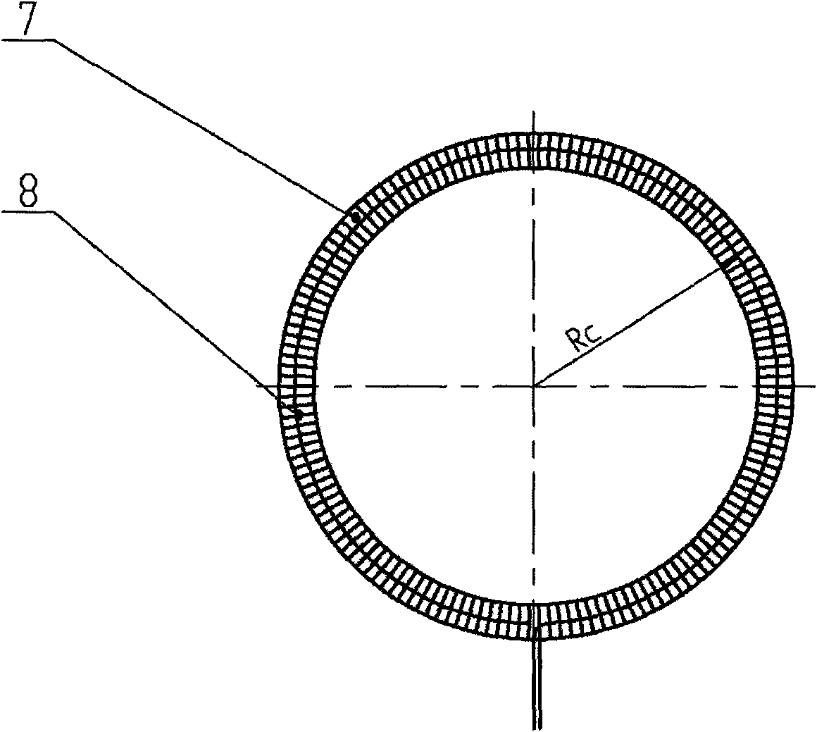 Current sensor adopting differential coil structure