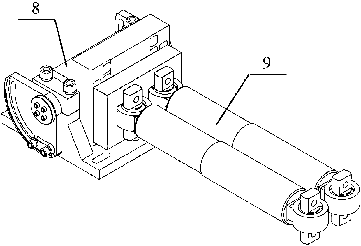 High-speed train shock absorber universal test bench