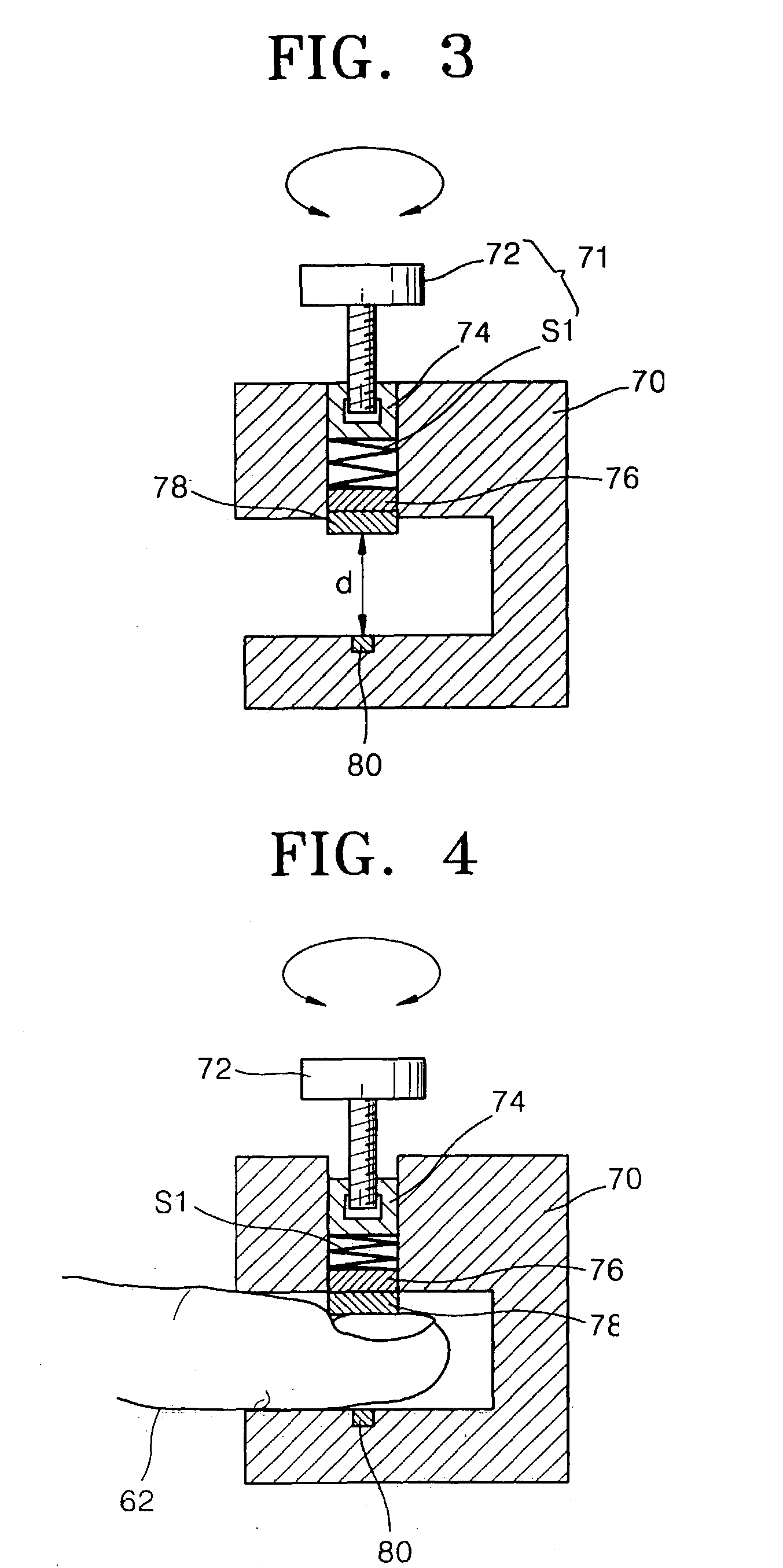 Probe for use in measuring a biological signal and biological signal measuring system incorporating the probe