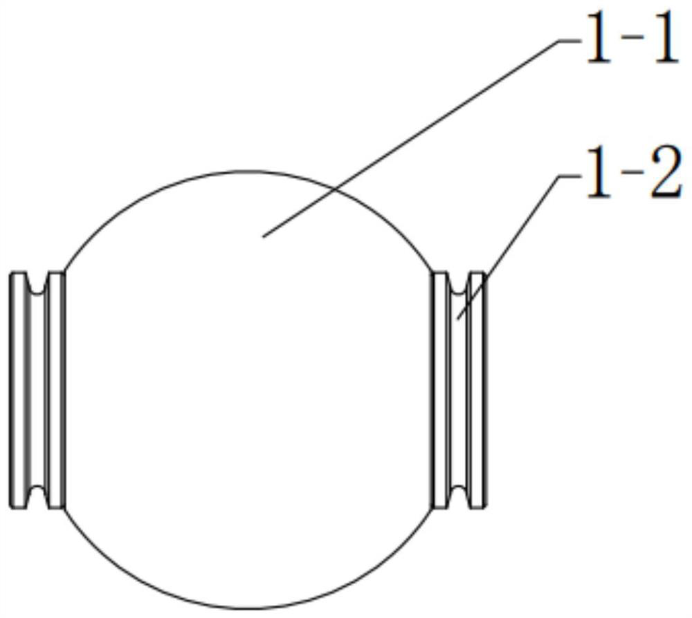 A single-ball air-floating pulley device combining air-floating ball bearings and air-floating planar thrust bearings