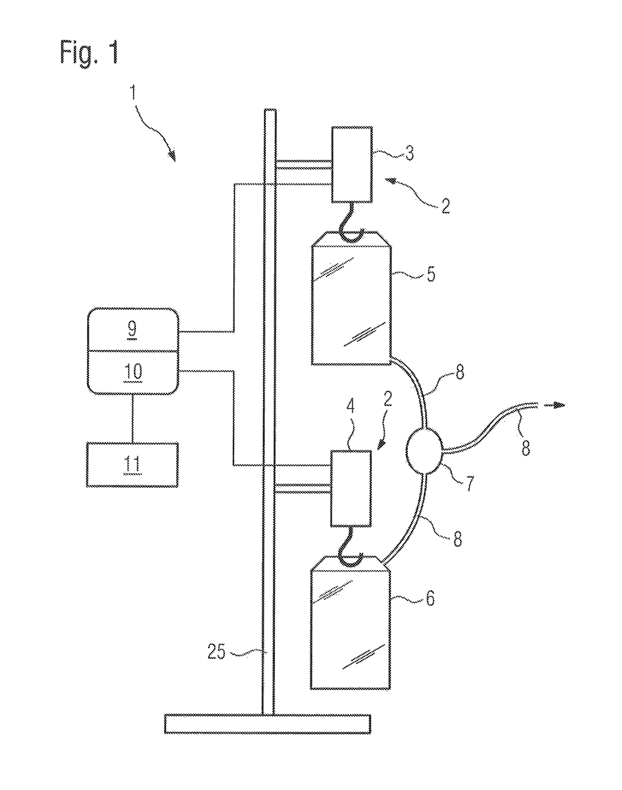 Sensor system for detection of phases and/or phase transitions in peritoneal dialysis treatments