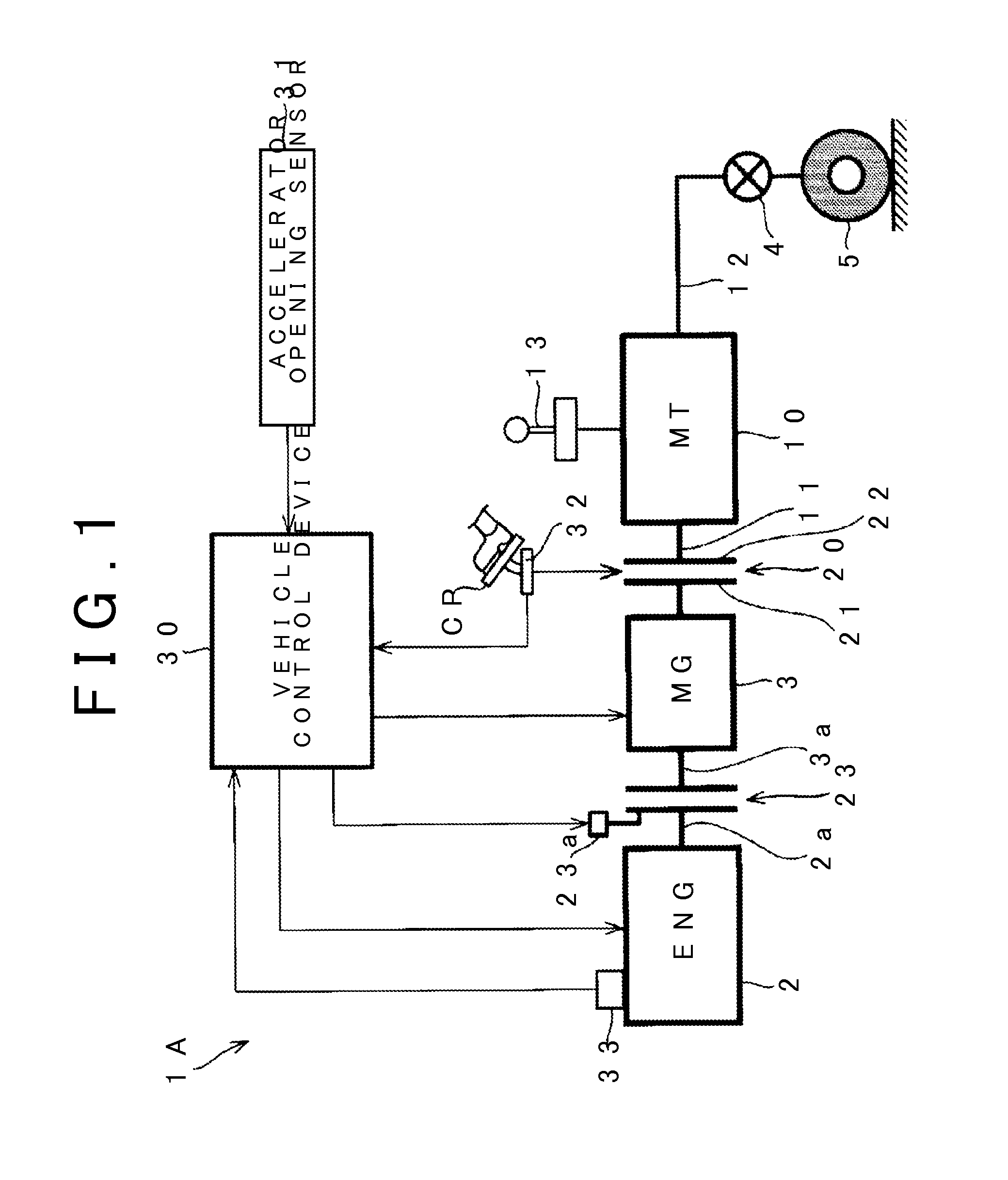 Hybrid vehicle control device