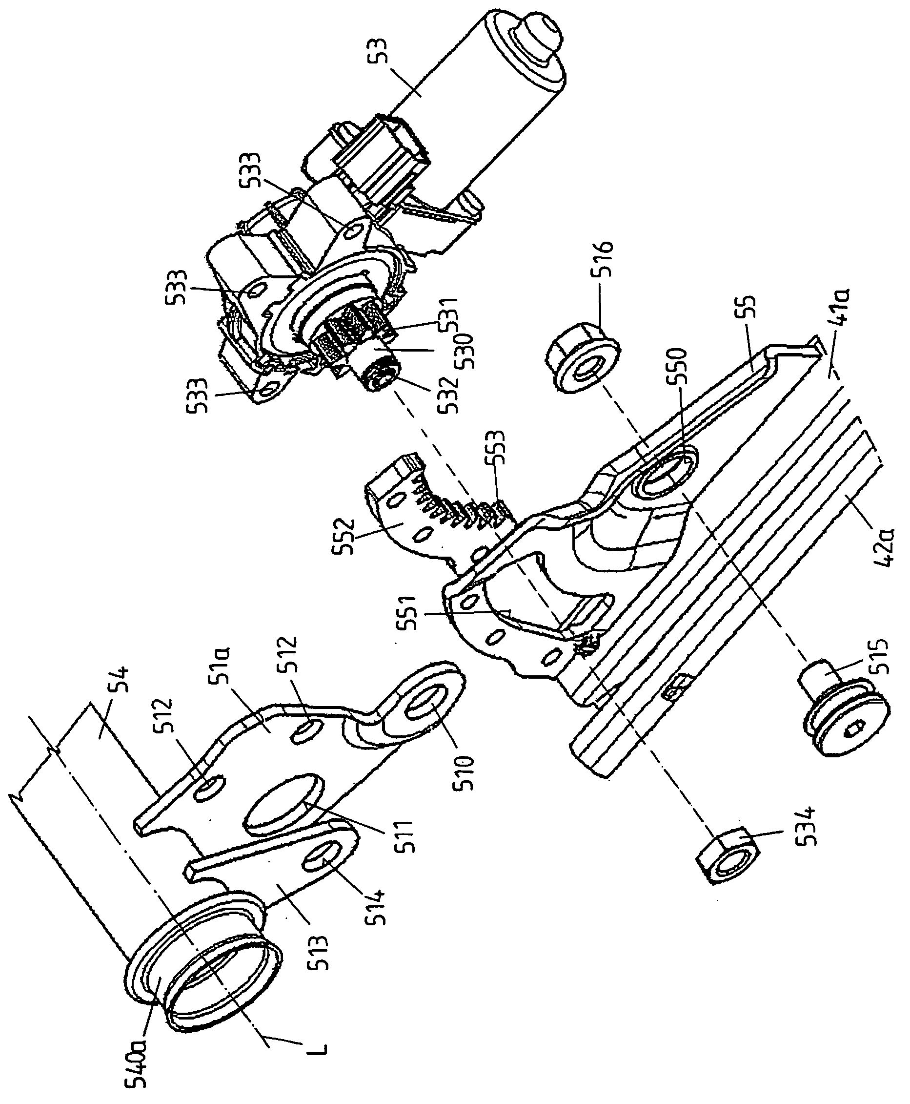 Vehicle seat having a height adjustment device
