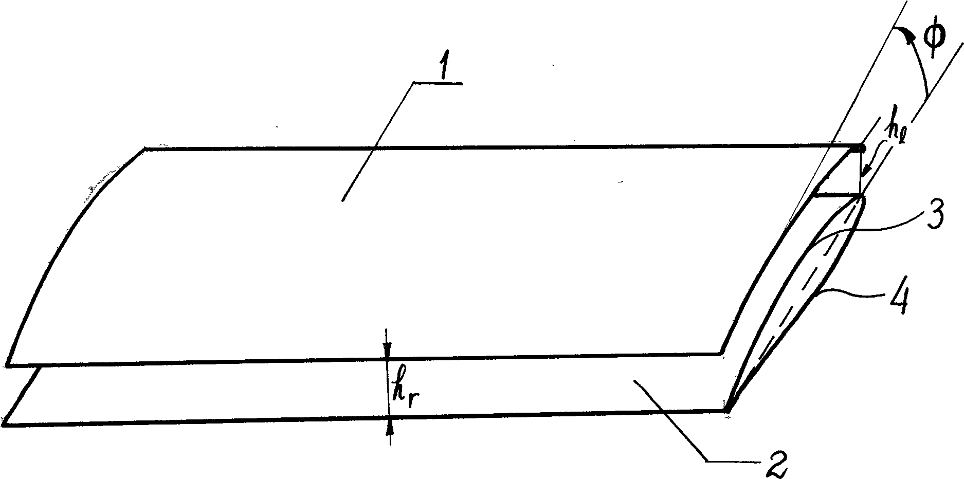 Sail wing for increasing lift force and stalling attack angle