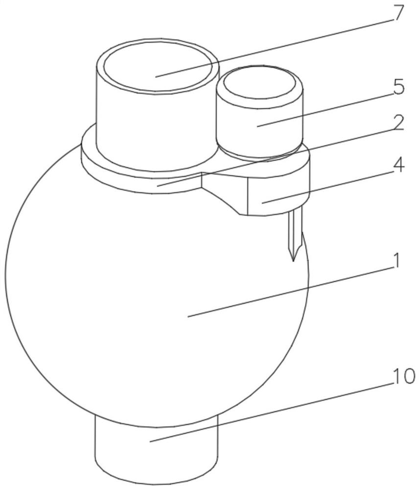 Printing and dyeing raw material mixing device