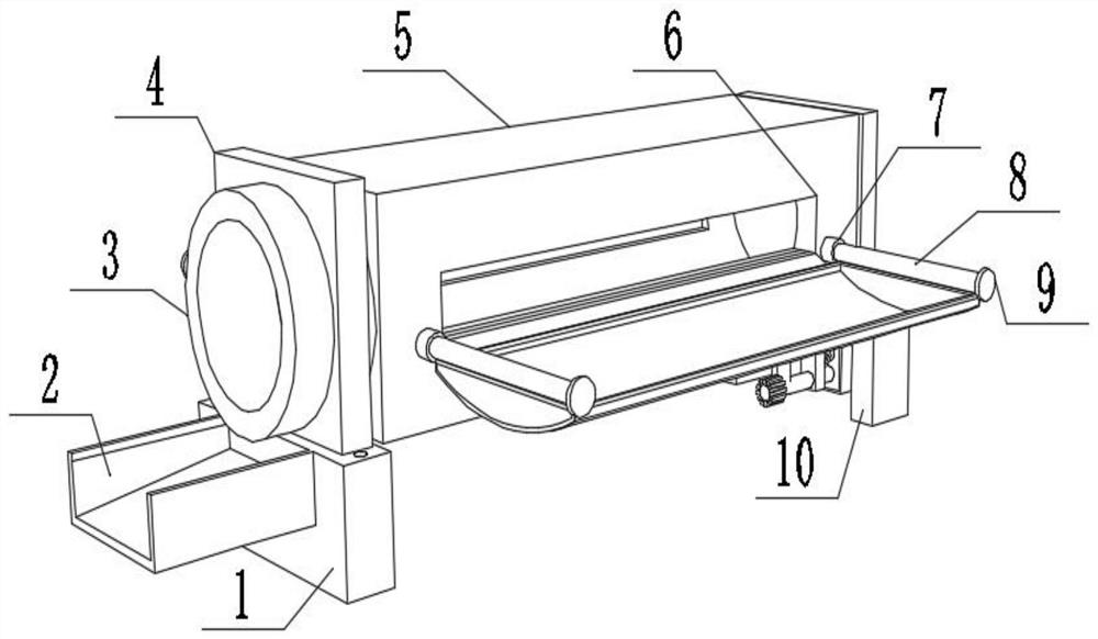 Automatic fishing device for river gate and fishing method thereof