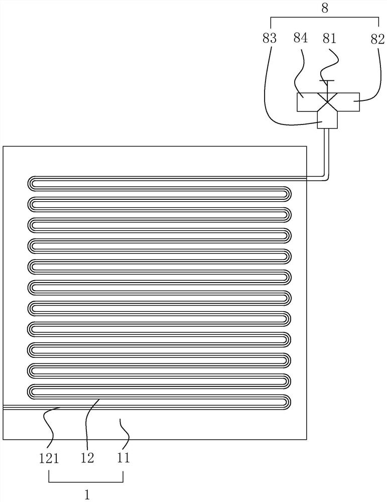 Defrosting mechanism of refrigeration equipment