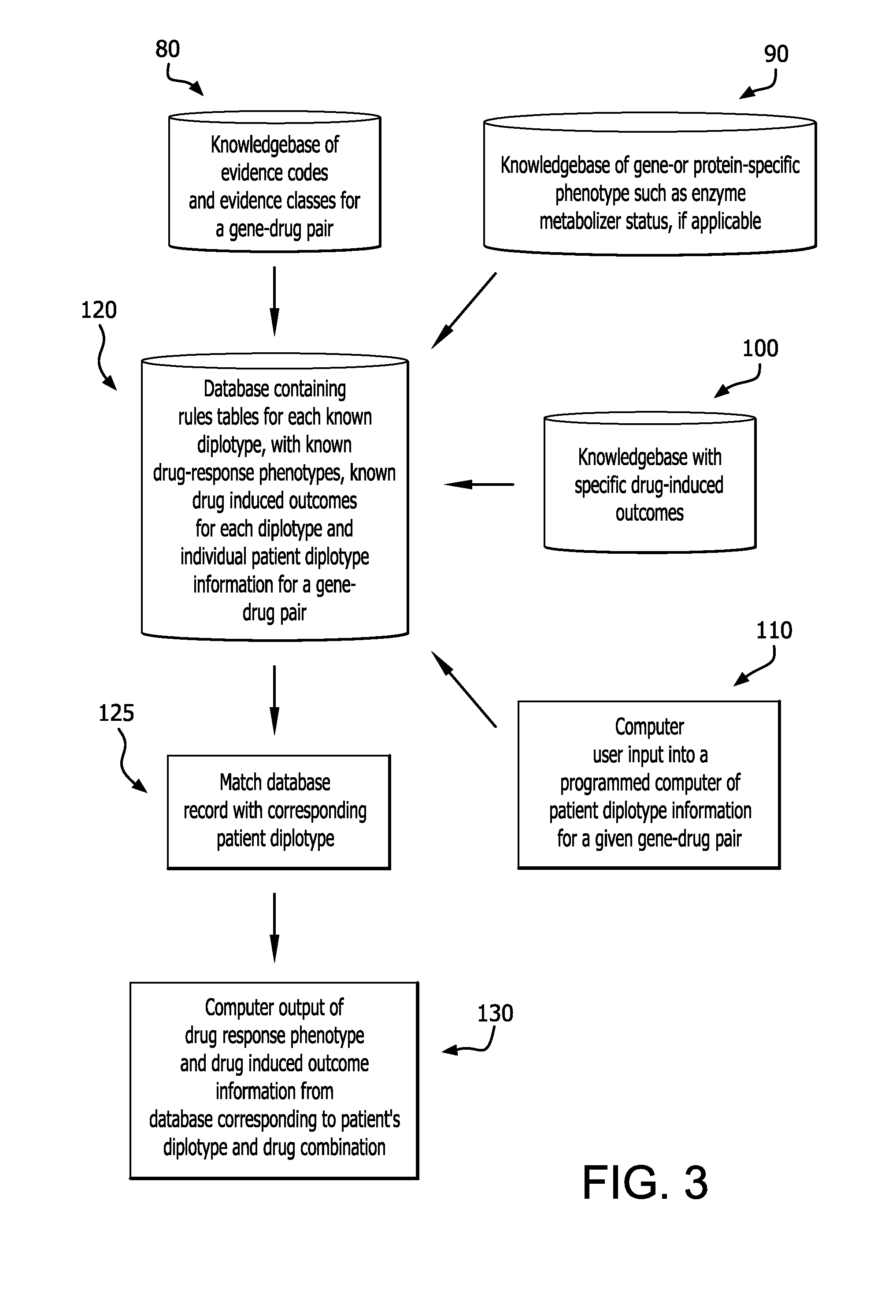 Method for translating genetic information for use in pharmacogenomic molecular diagnostics and personalized medicine research