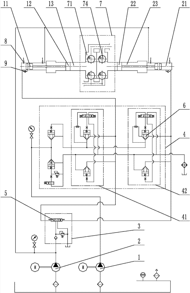 Double-cylinder steady-flow conveying pump and towed pump and pump truck adopting the double-cylinder steady-flow conveying pump