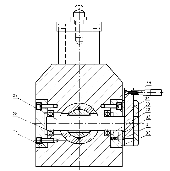 Linked retraction type mechanical auxiliary supporting mechanism