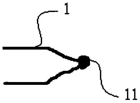 A kind of thermocouple welding method and welding device