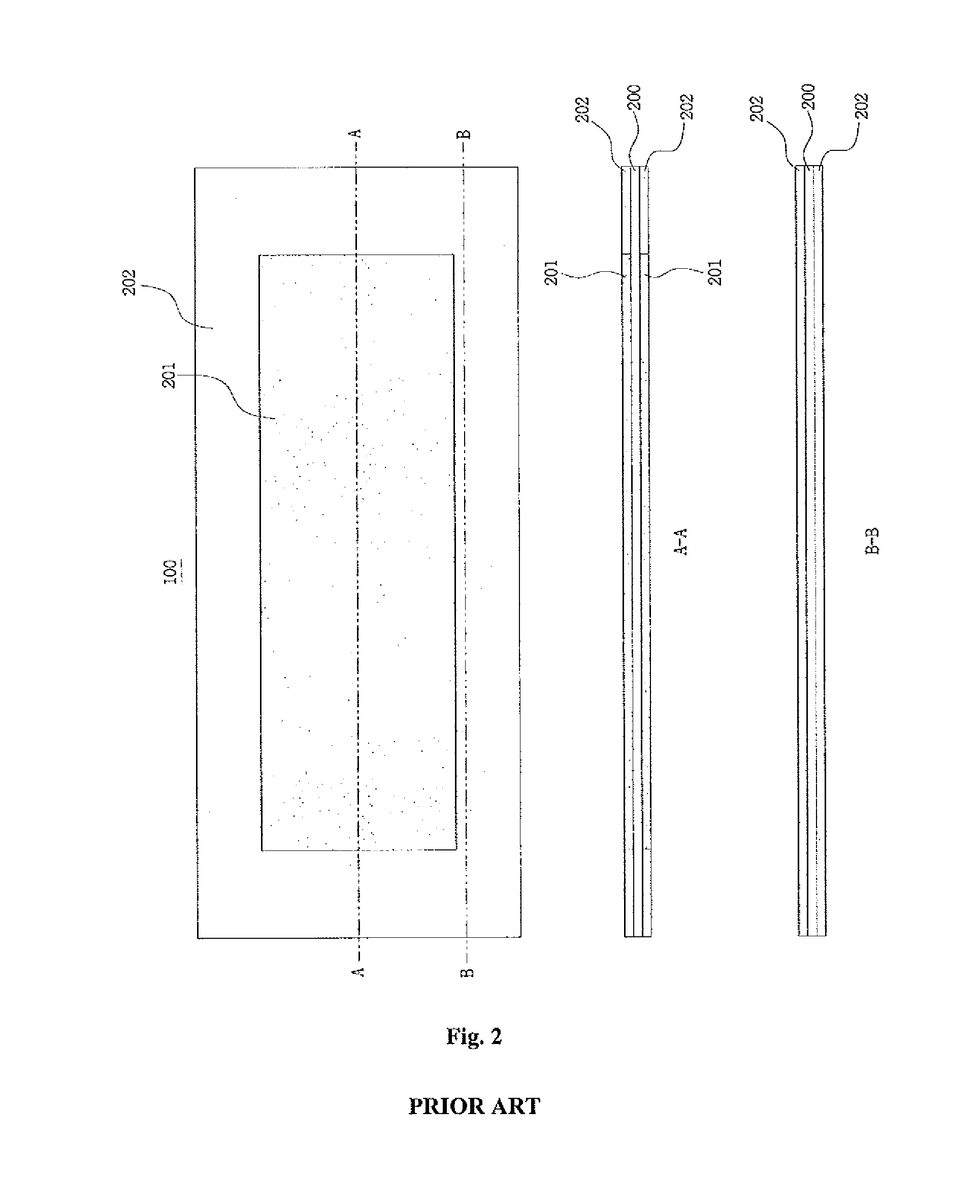 Membrane electrode assembly containing flexible printed circuit board formed on ion exchange membrane support film