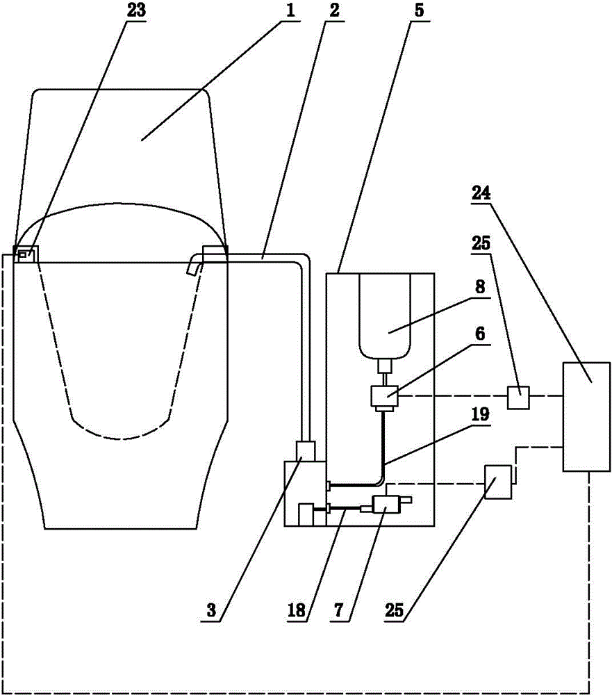 Sanitary foam generator