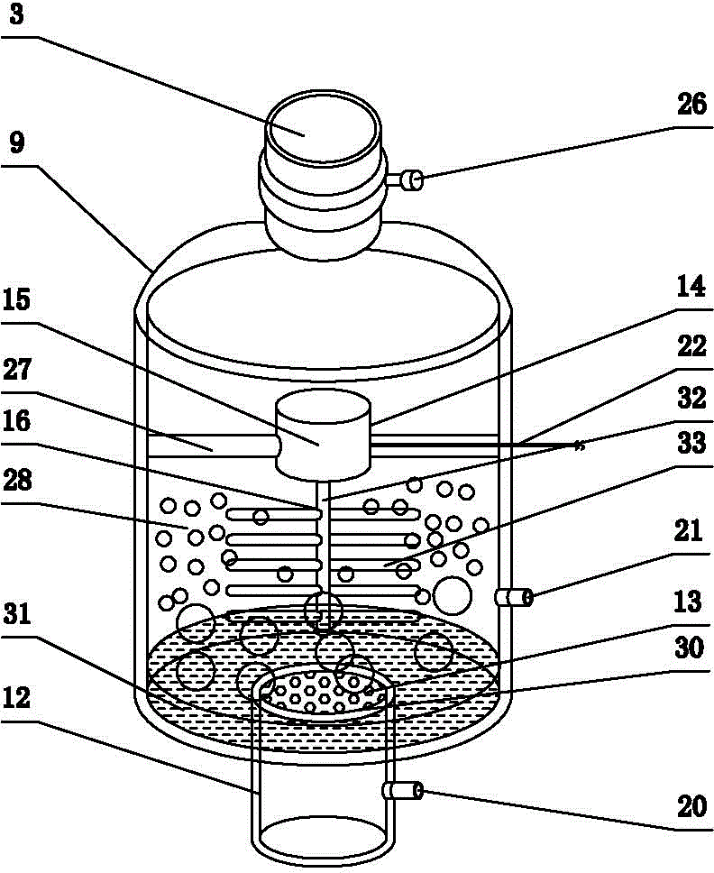 Sanitary foam generator