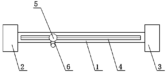 Greenhouse irrigation device for agricultural planting