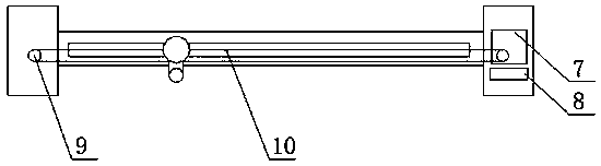 Greenhouse irrigation device for agricultural planting