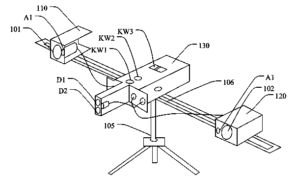 Three-dimensional multispectral insect distinguishing device and identifying method thereof