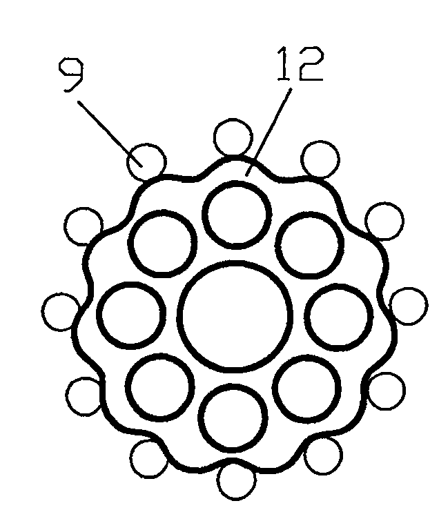 Accurate cycloid pin gear epicyclic transmission apparatus