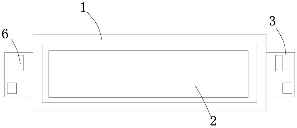 Bar-shaped screen safety reminding system and device based on public transportation