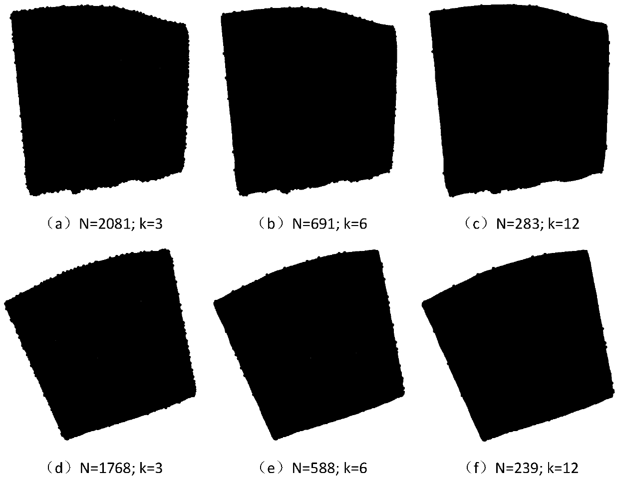 Offset modeling method of 3D mesh surface with variable thickness based on laplacian differential domain deformation