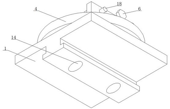 A balance and stability mechanism of a geological surveying instrument