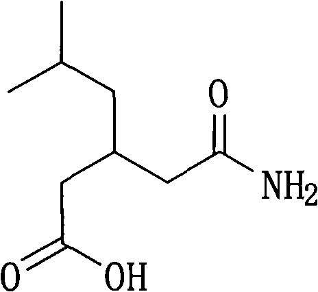 Resolution method of 3-(carbamoylmethyl)-5-methylhexanol